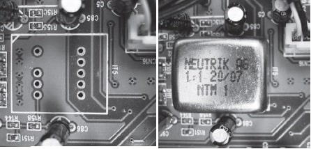 Печатная плата звукового предусилителя BIAMP PM1122