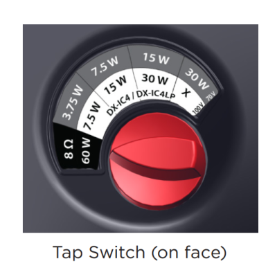 Двухполосный потолочный громкоговоритель DX-IC4-W