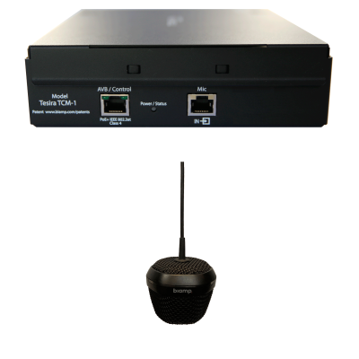 Потолочный подвесной микрофон для цифровой системы Tesira TCM-1 Black