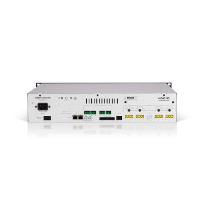 Четырехканальный цифровой сетевой усилитель c DSP и CobraNet Vocia VA-4030e
